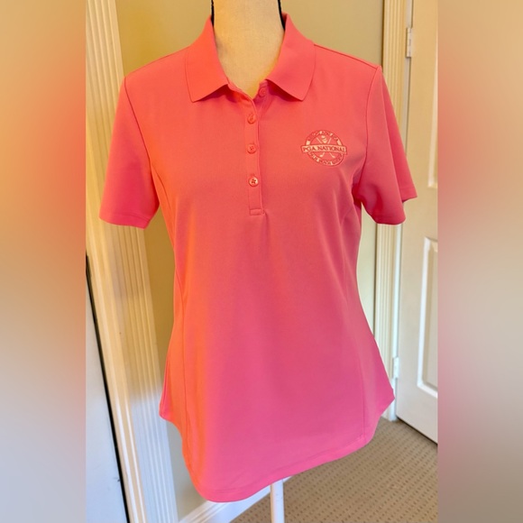 Greg Norman Collection PGA Championship Pink Polo Shirt, Sz M, new w/o tags - Picture 1 of 4